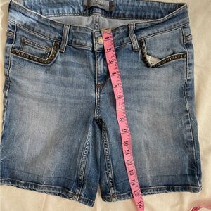 Women's Blue Denim Shorts